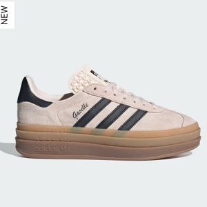 NWT Adidas Gazelle Bold Platform Shoes Wonder Quartz Women’s Size 6